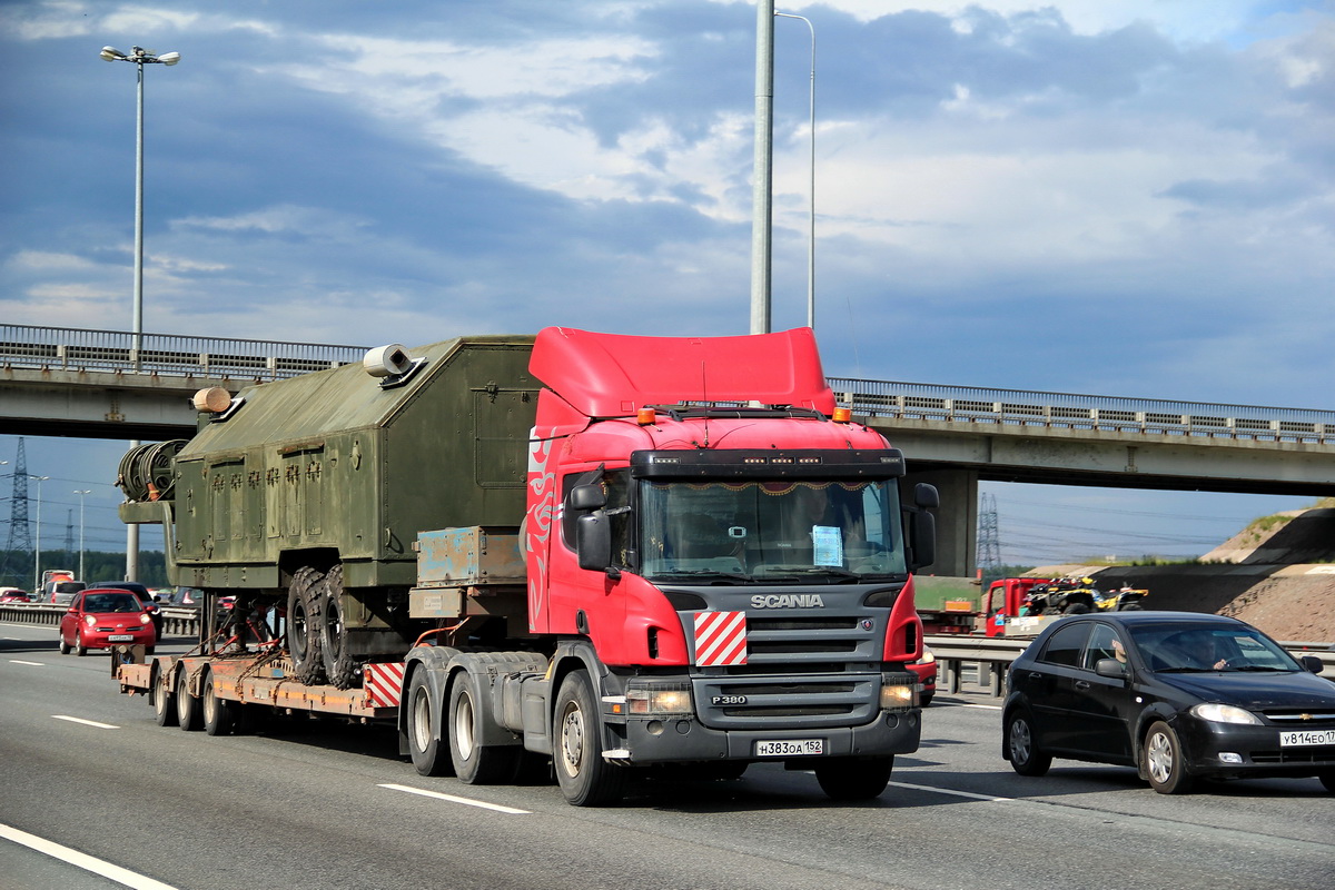 Нижегородская область, № Н 383 ОА 152 — Scania ('2004) P380