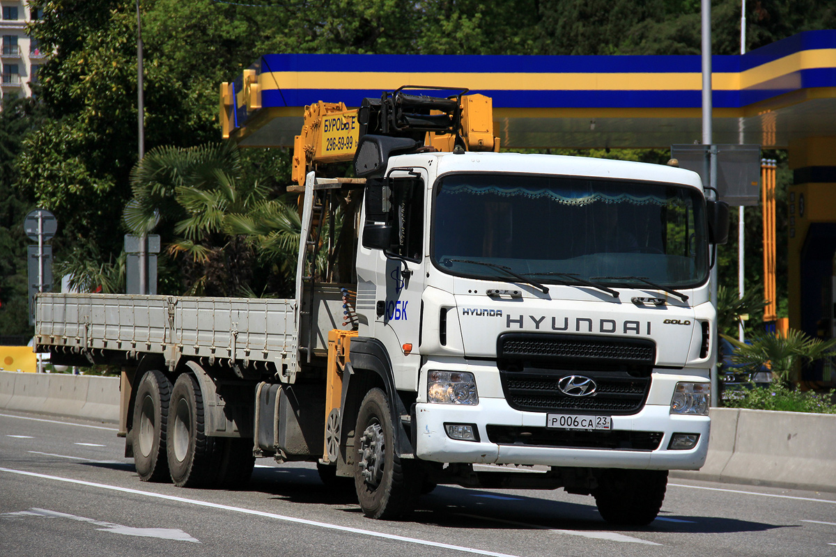 Краснодарский край, № Р 006 СА 23 — Hyundai Power Truck (общая модель)