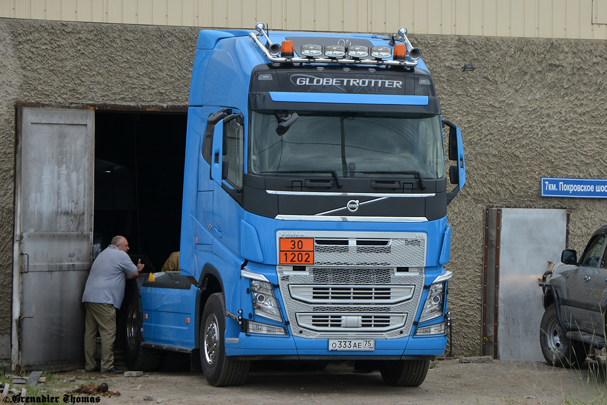 Саха (Якутия), № О 333 АЕ 75 — Volvo ('2012) FH.500 [X9P]; Volvo ('2012) FH "Space Edition" (Саха (Якутия))