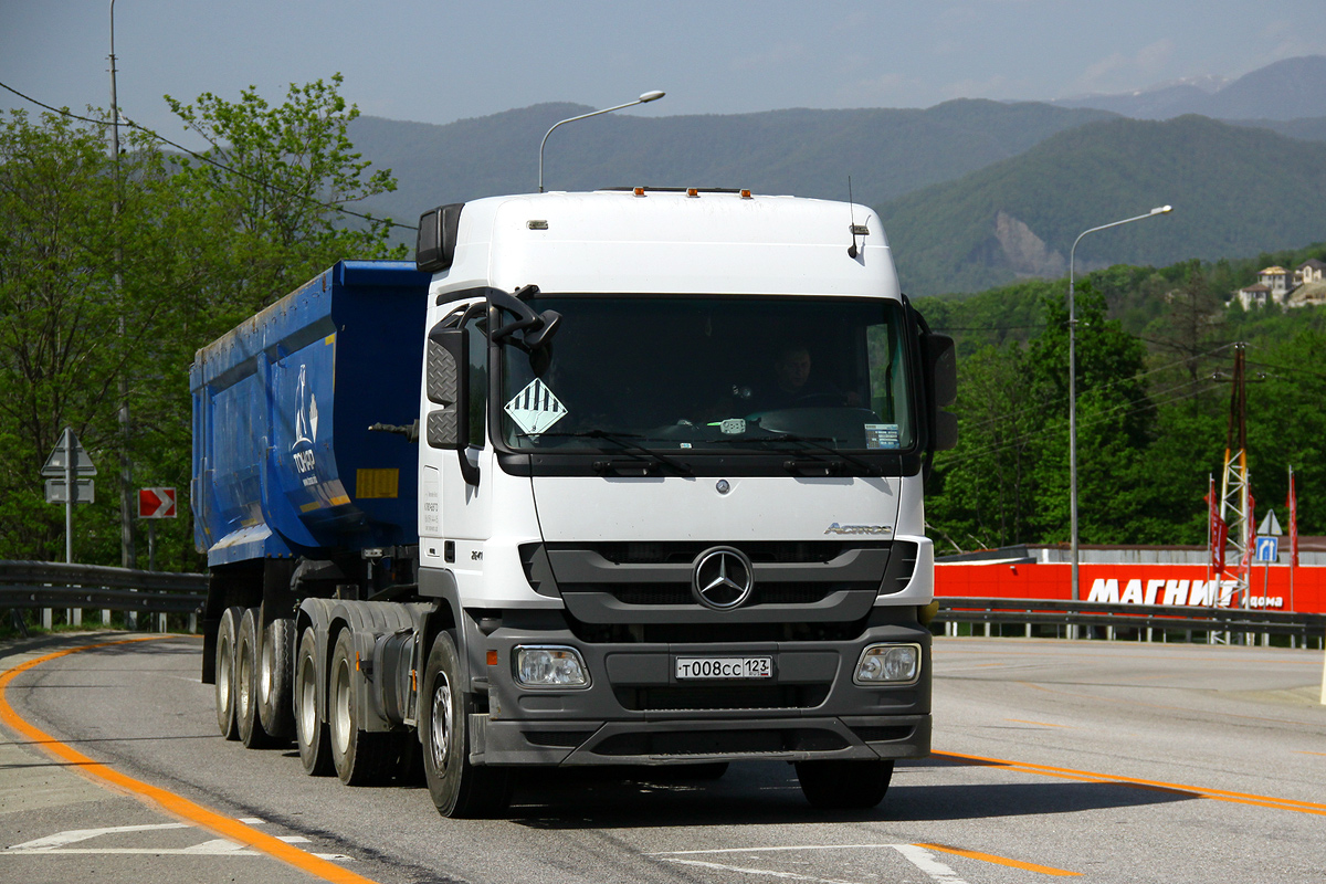 Краснодарский край, № Т 008 СС 123 — Mercedes-Benz Actros '09 2641 [Z9M]