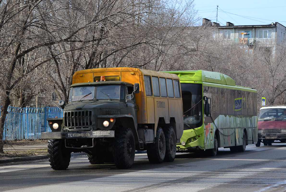 Волгоградская область, № М 858 ЕО 34 — Урал-4320 (общая модель)