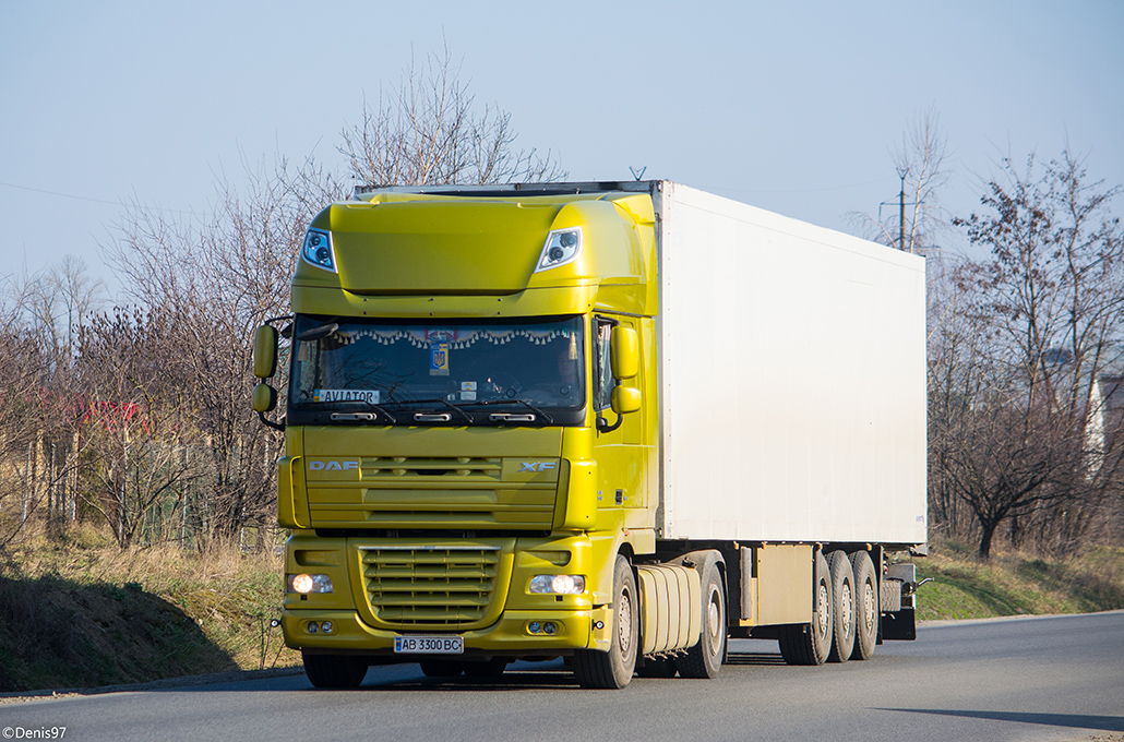 Винницкая область, № АВ 3300 ВС — DAF XF105 FT