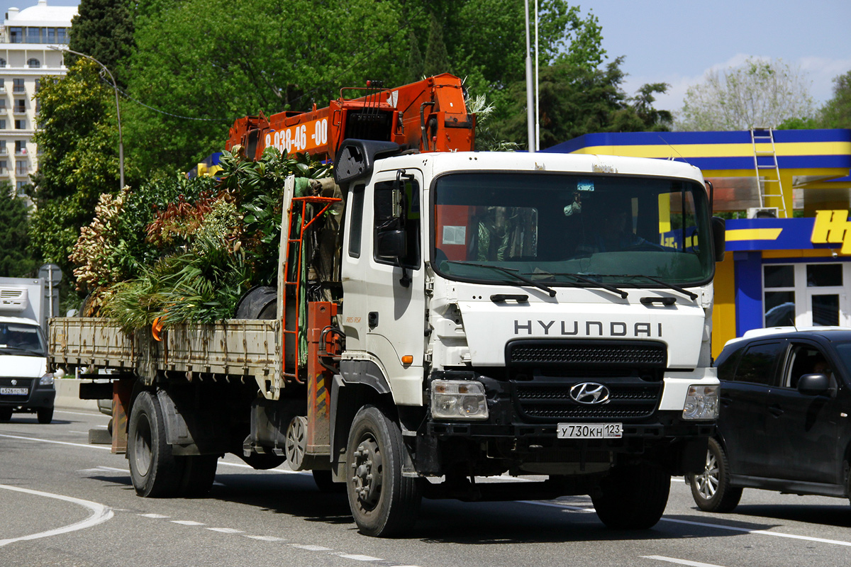 Краснодарский край, № У 730 КН 123 — Hyundai Power Truck HD170