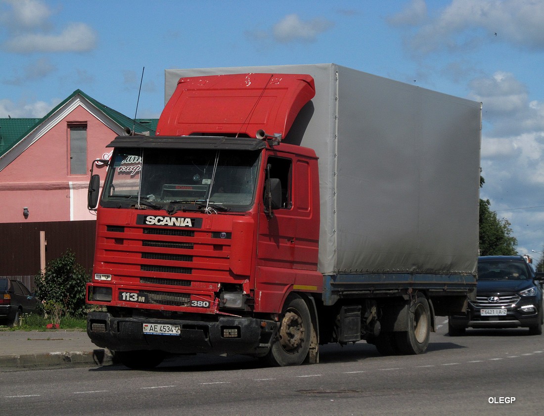 Витебская область, № АЕ 4534-2 — Scania (III) R113M