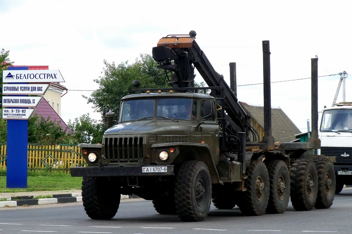 Могилёвская область, № АІ 6707-6 — Урал-4320 / 5557 (общая модель)