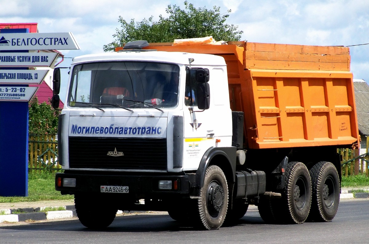 Могилёвская область, № АА 9246-6 — МАЗ-5516 (общая модель)