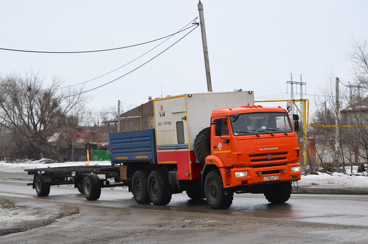 Татарстан, № А 758 ОА 716 — КамАЗ-43118 (общая модель)