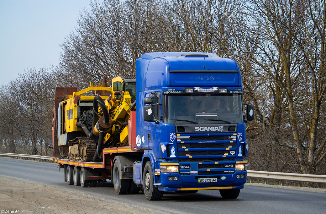 Тернопольская область, № ВО 2496 АТ — Scania ('1996) R124L