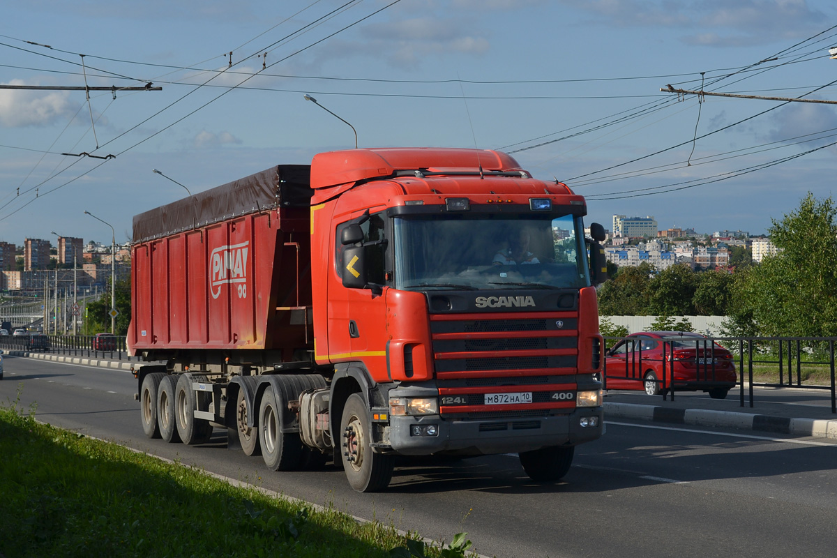 Карелия, № М 872 НА 10 — Scania ('1996) R124L