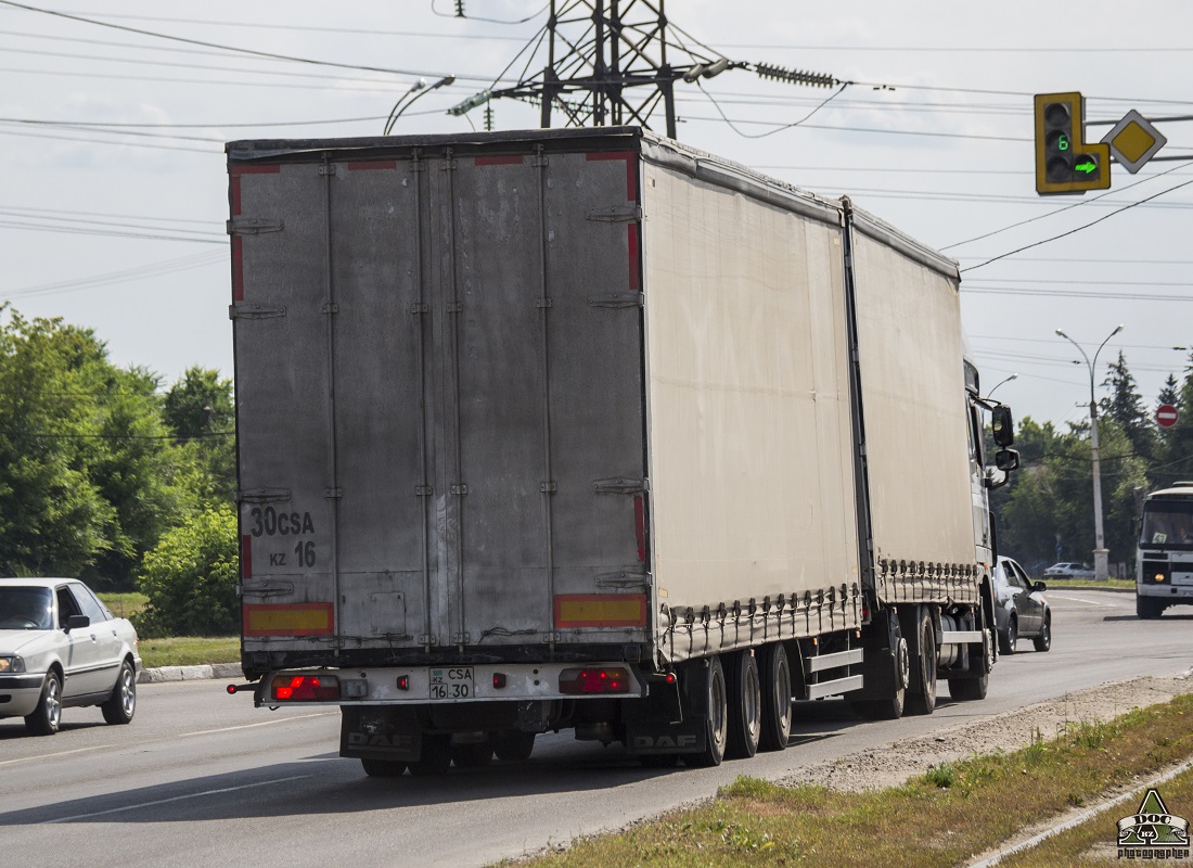 Восточно-Казахстанская область, № 286 AS 16 — DAF XF105 FAR