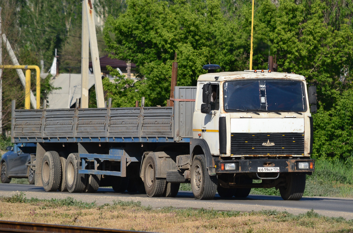 Волгоградская область, № Е 619 КР 134 — МАЗ-543203