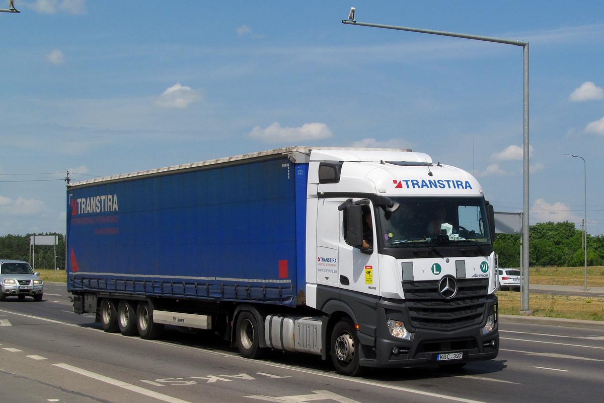 Литва, № KBC 397 — Mercedes-Benz Actros ('2011) 1842