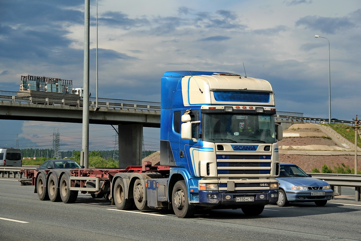 Санкт-Петербург, № Н 550 НС 98 — Scania ('1996) R144L