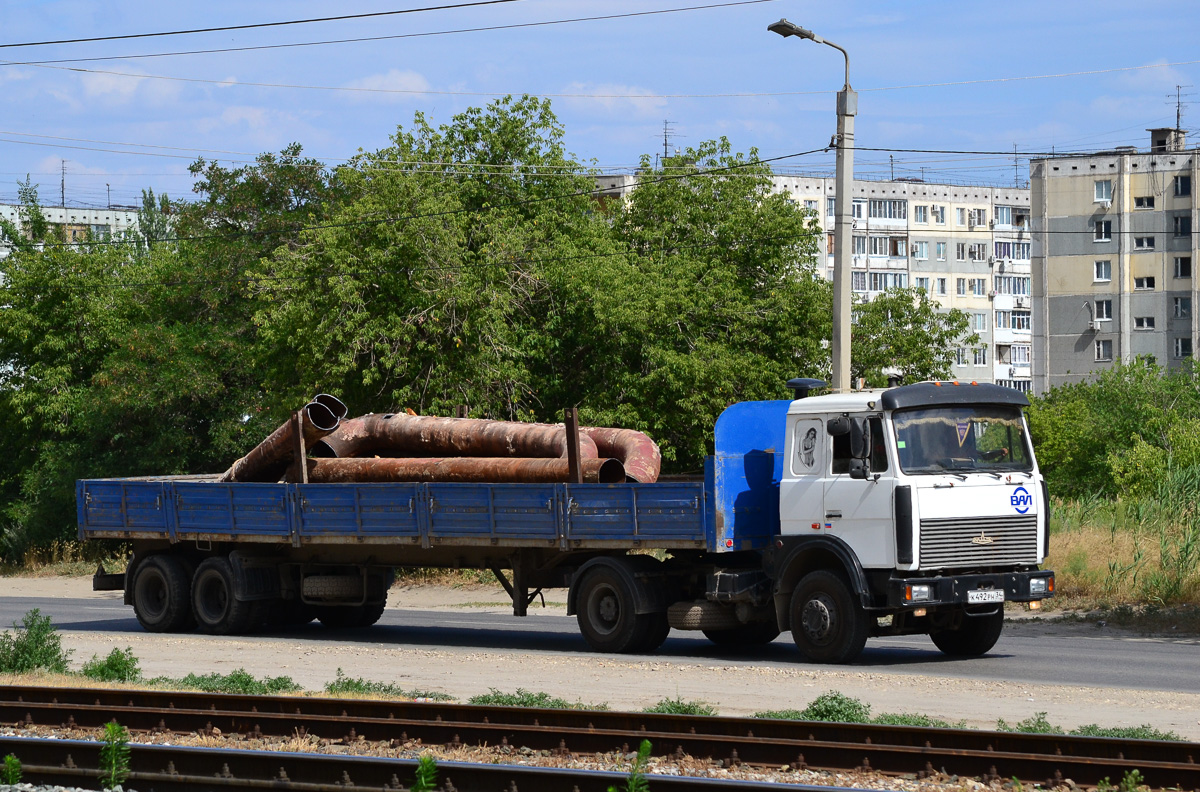 Волгоградская область, № К 492 РН 34 — МАЗ-543203