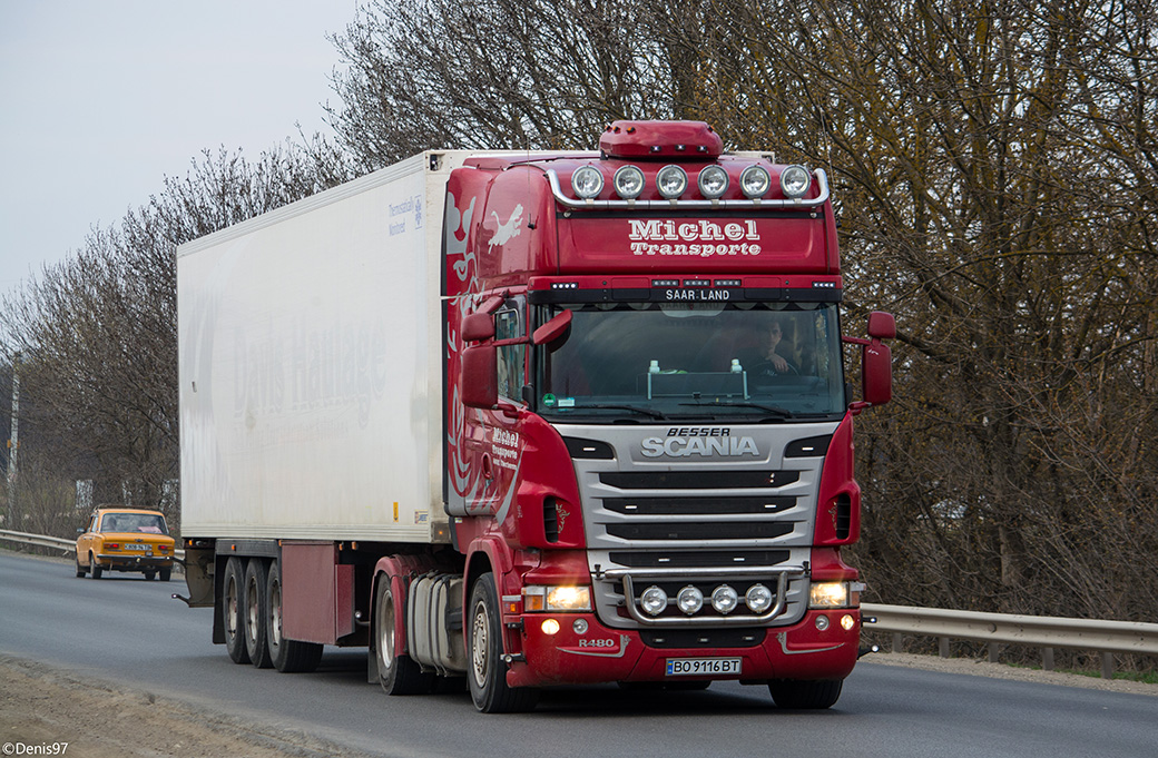 Тернопольская область, № ВО 9116 ВТ — Scania ('2009) R480