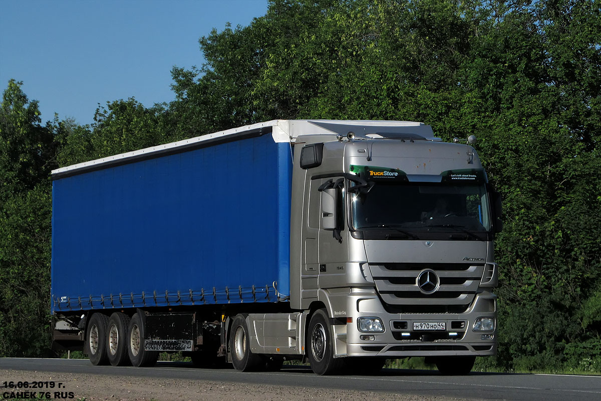 Костромская область, № Н 970 НО 44 — Mercedes-Benz Actros ('2009) 1846