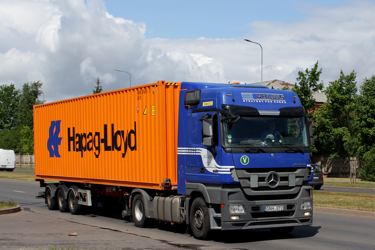 Литва, № GNH 072 — Mercedes-Benz Actros ('2009) 1844