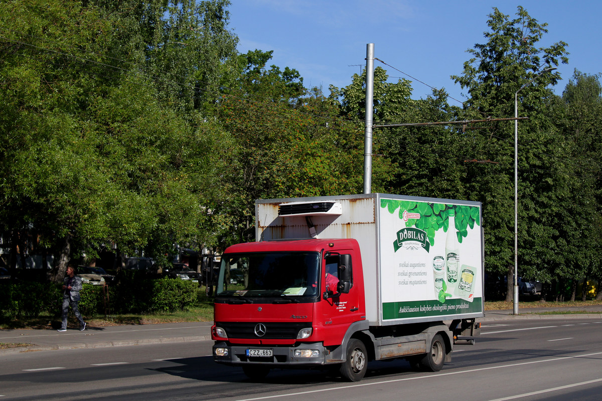 Литва, № CZZ 663 — Mercedes-Benz Atego 816