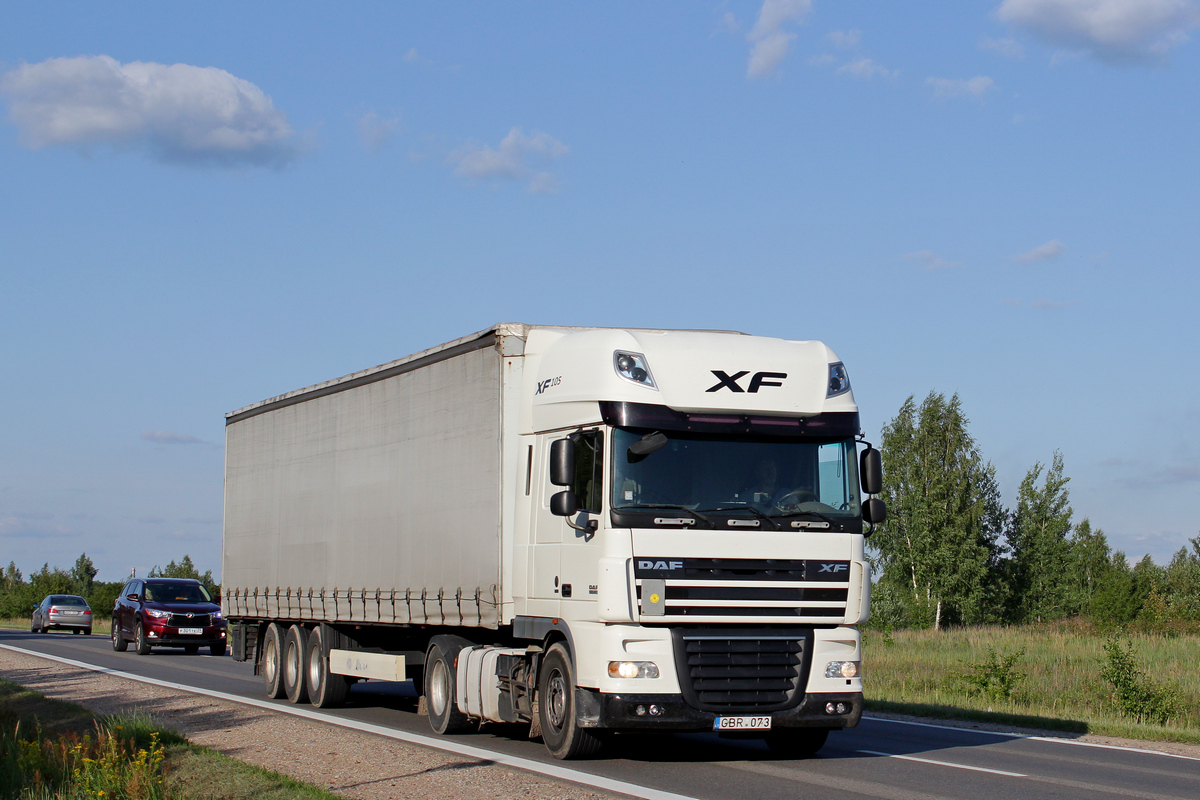 Литва, № GBR 073 — DAF XF105 FT