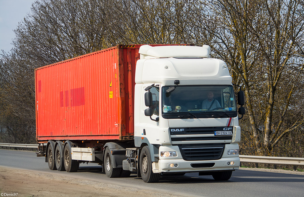 Одесская область, № ВН 2324 ІК — DAF CF85 FT