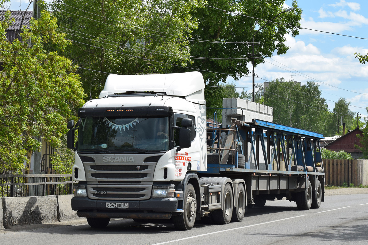 Новосибирская область, № С 543 ЕЕ 154 — Scania ('2011) P400