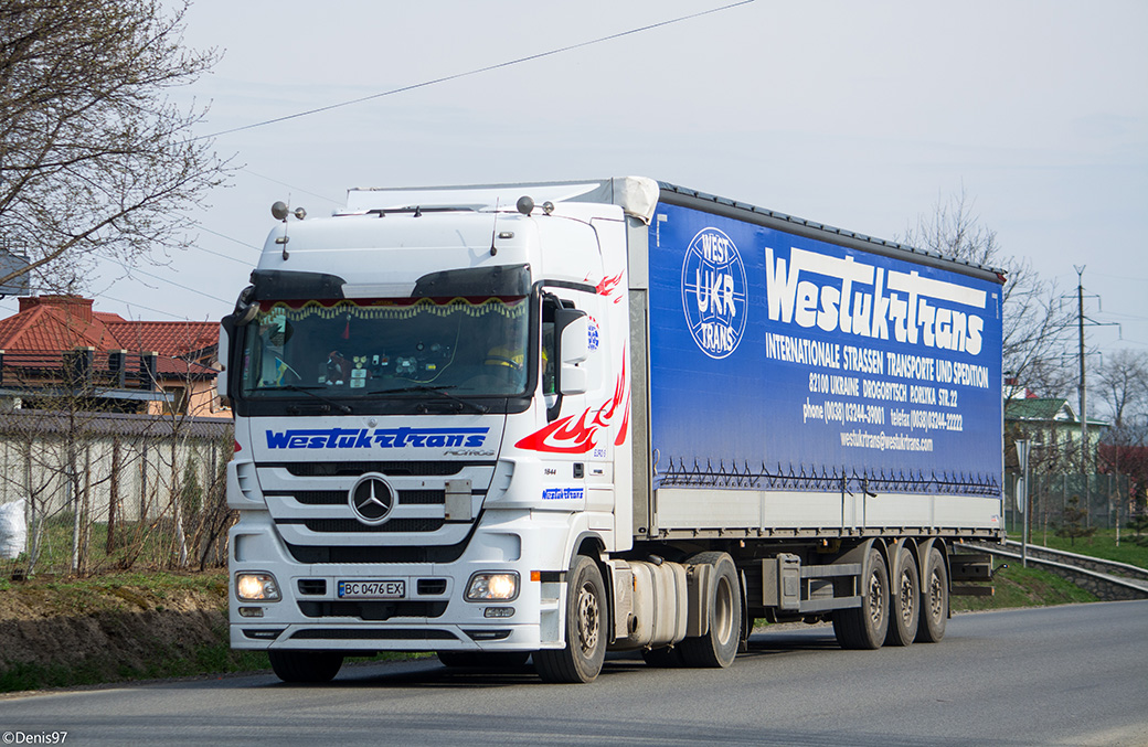 Львовская область, № ВС 0476 ЕХ — Mercedes-Benz Actros ('2009) 1844