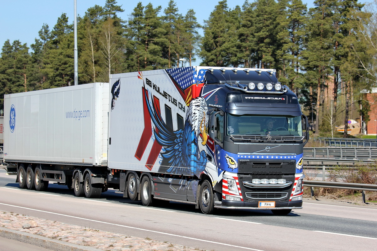 Финляндия, № FH-4 — Volvo ('2012) FH-Series