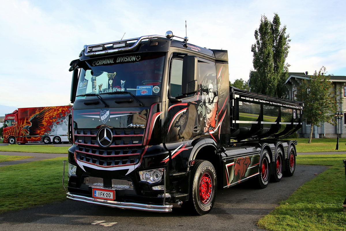 Финляндия, № IFK-20 — Mercedes-Benz Arocs (общ.м)