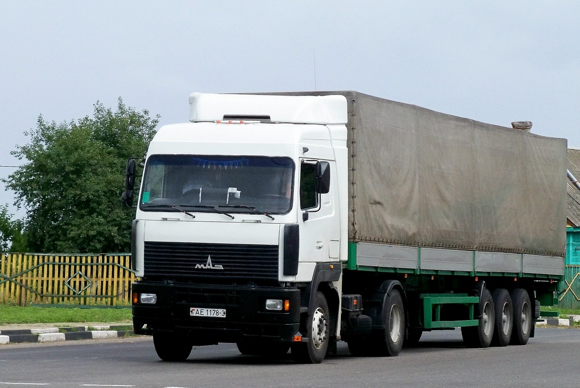 Гомельская область, № АЕ 1178-3 — МАЗ-5440 (общая модель)