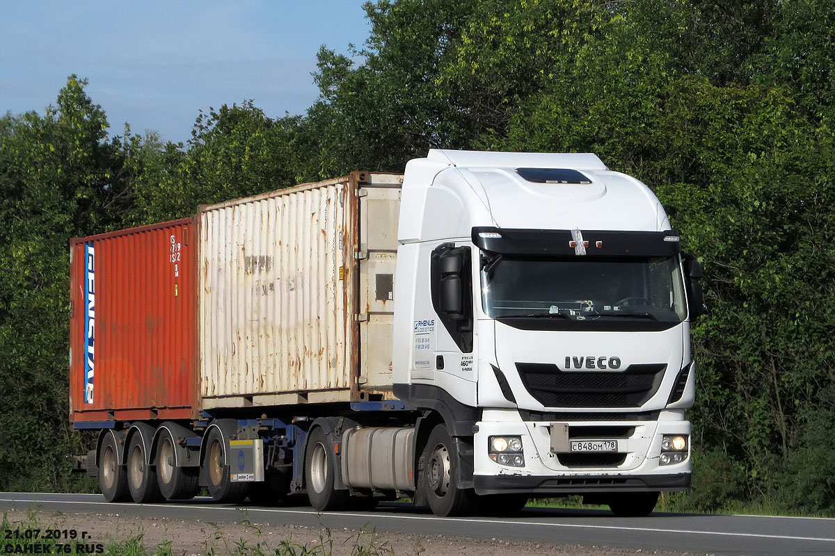 Санкт-Петербург, № С 848 ОМ 178 — IVECO Stralis ('2012) 460