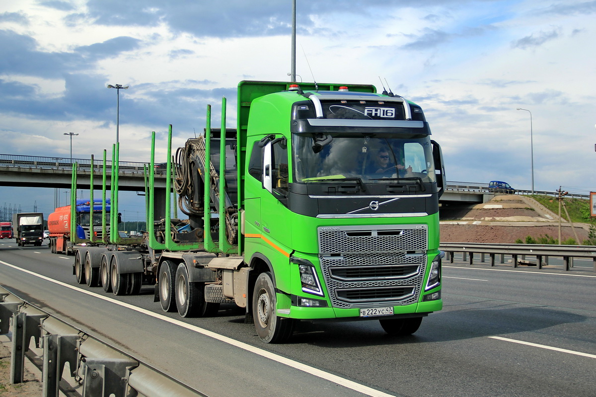 Ленинградская область, № В 222 УС 47 — Volvo ('2012) FH16.600