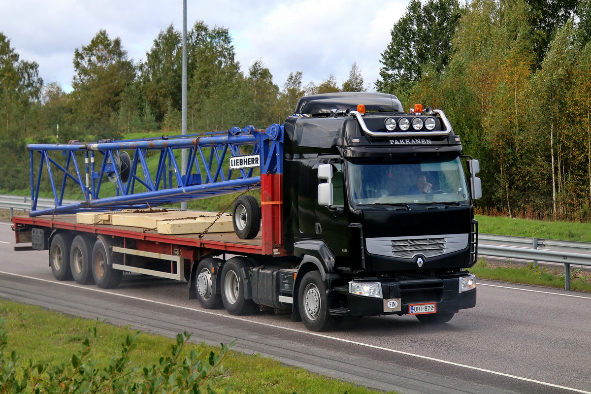 Финляндия, № UHI-872 — Renault Premium ('2006)