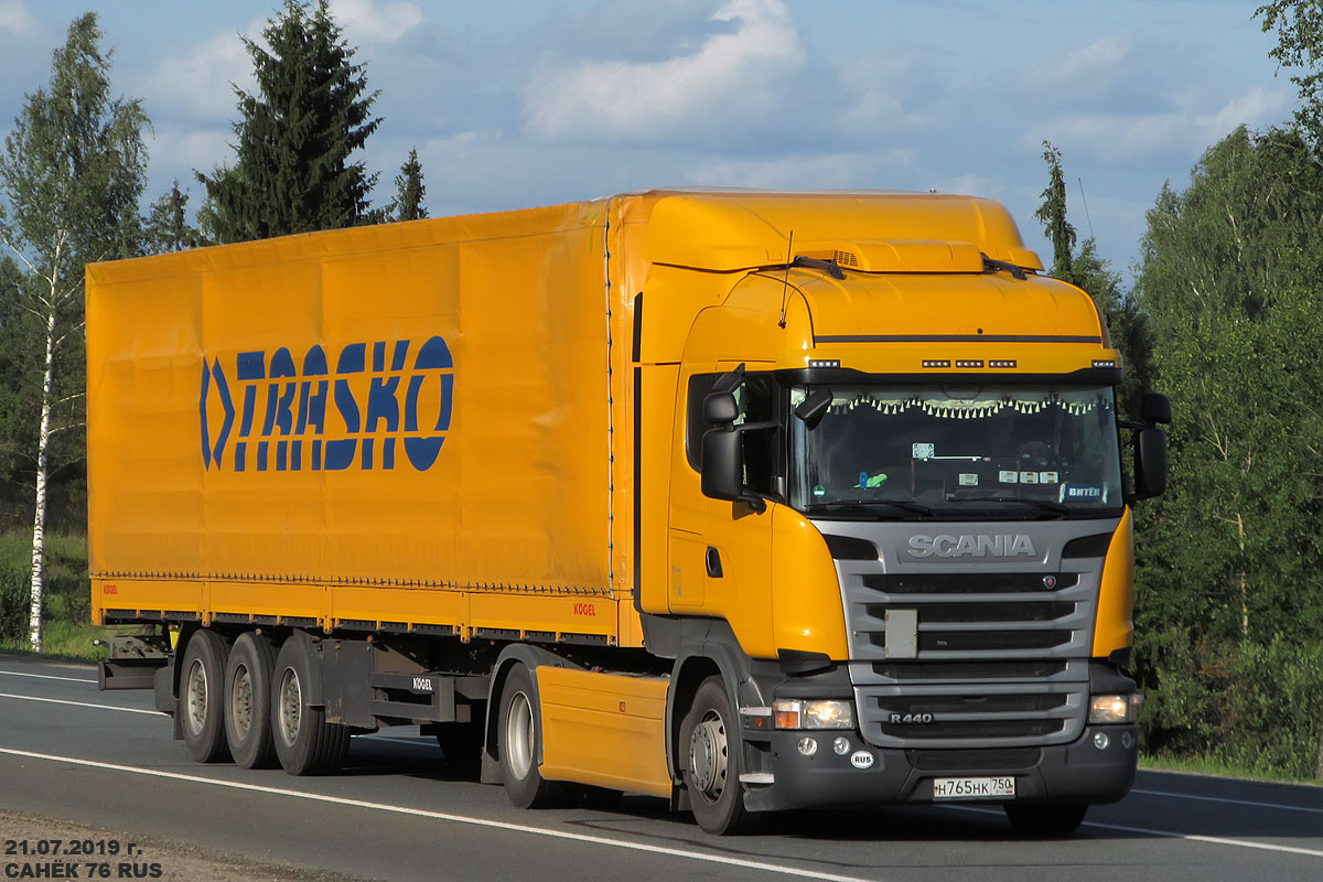 Московская область, № Н 765 НК 750 — Scania ('2013) R440