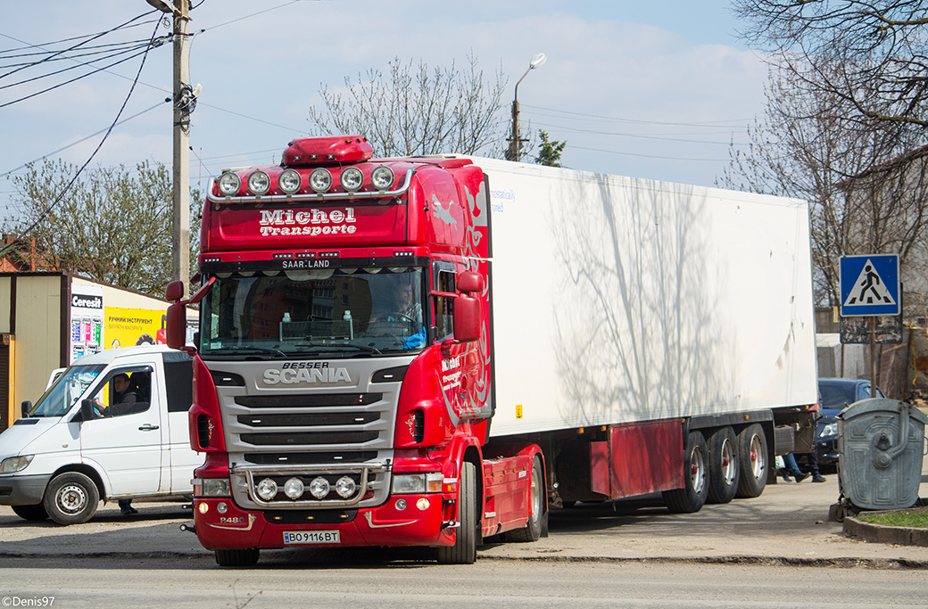 Тернопольская область, № ВО 9116 ВТ — Scania ('2009) R480