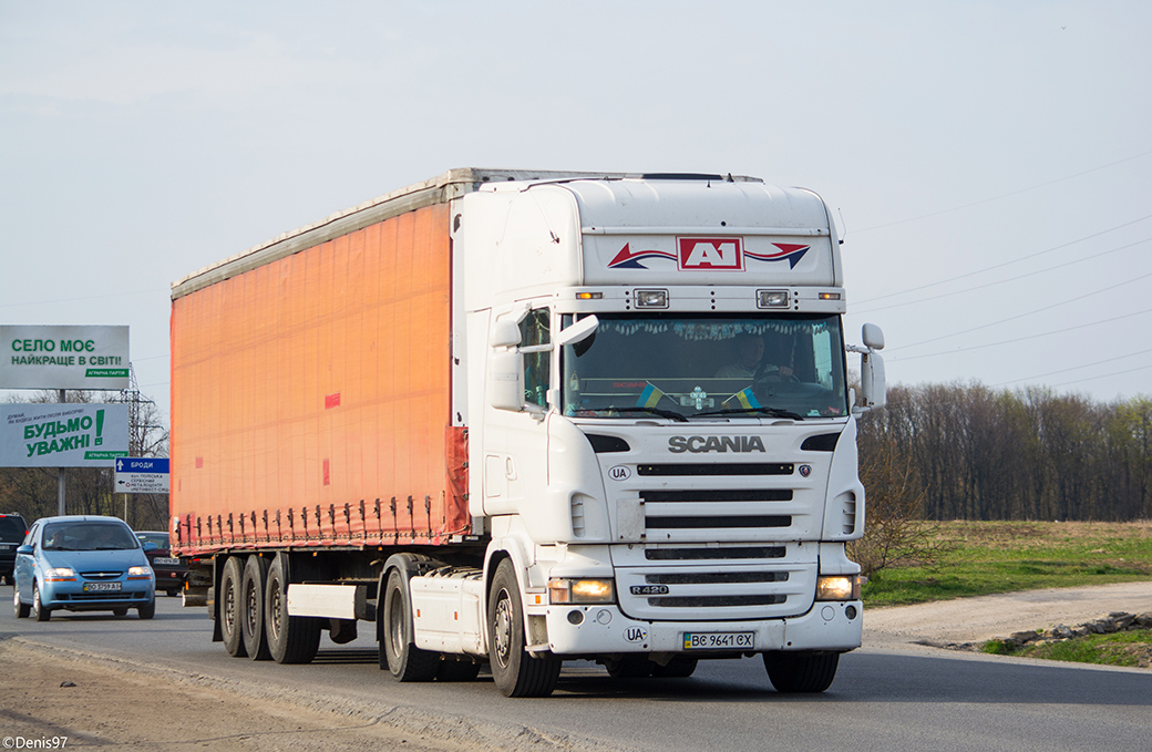 Львовская область, № ВС 9641 СХ — Scania ('2004) R420