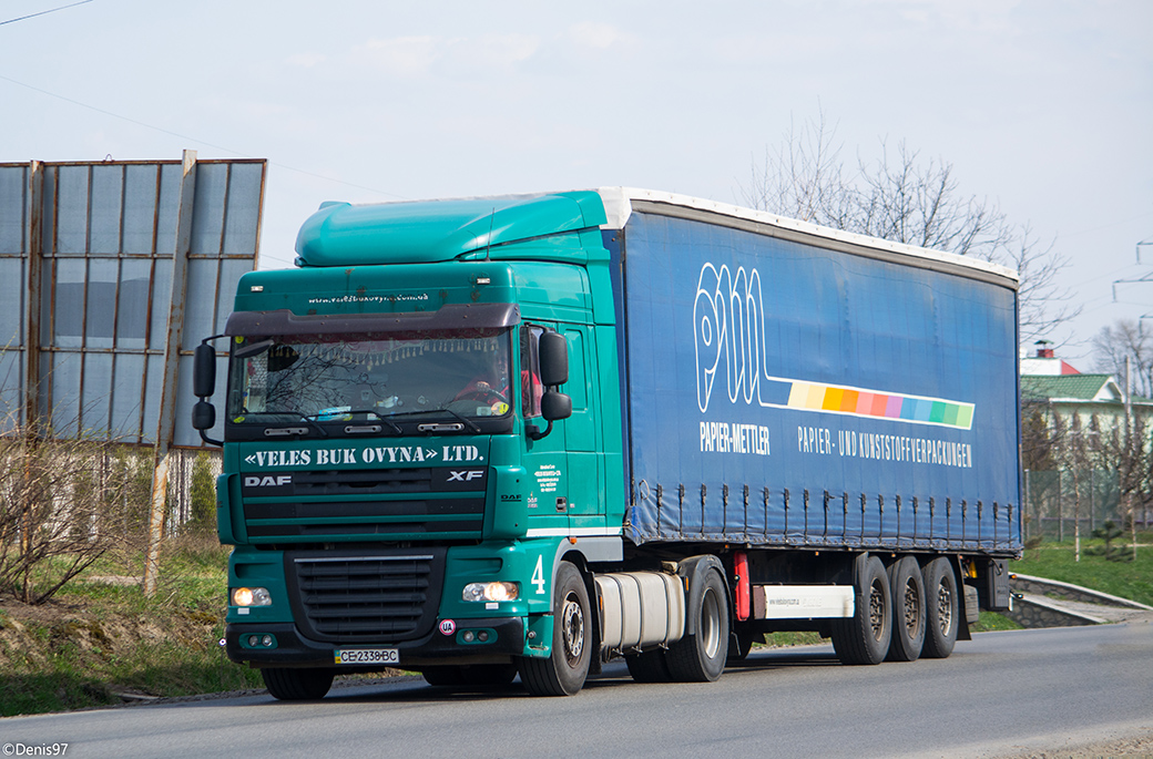 Черновицкая область, № 4 — DAF XF105 FT