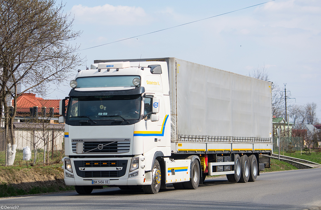 Хмельницкая область, № ВХ 5456 СЕ — Volvo ('2008) FH.460