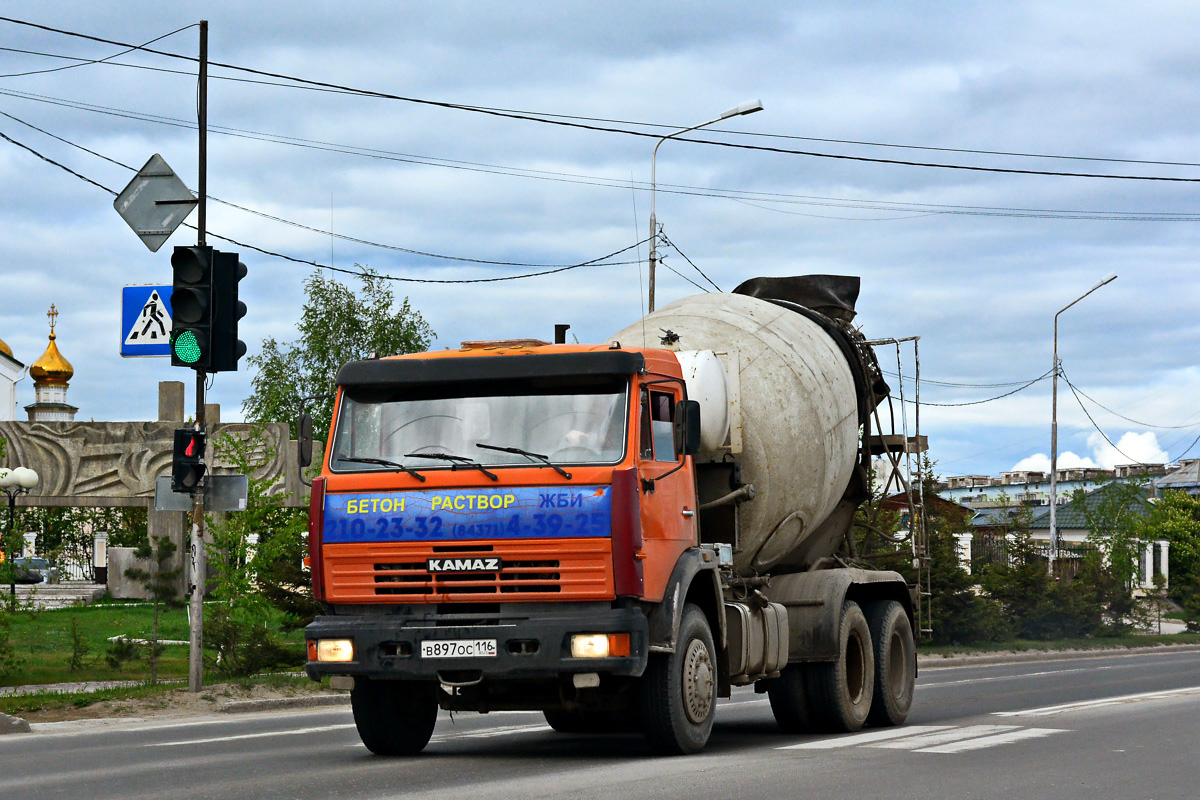 Саха (Якутия), № В 897 ОС 116 — КамАЗ-65115-D3