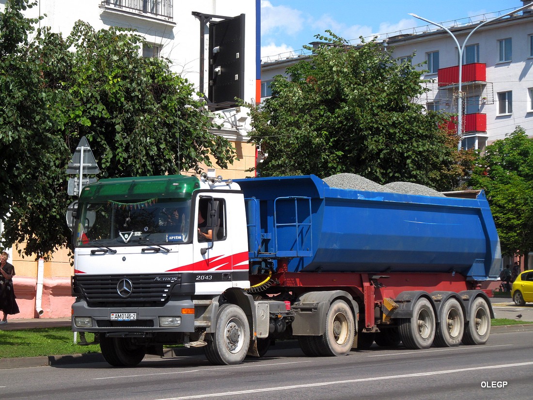 Витебская область, № АМ 0146-2 — Mercedes-Benz Actros ('1997)