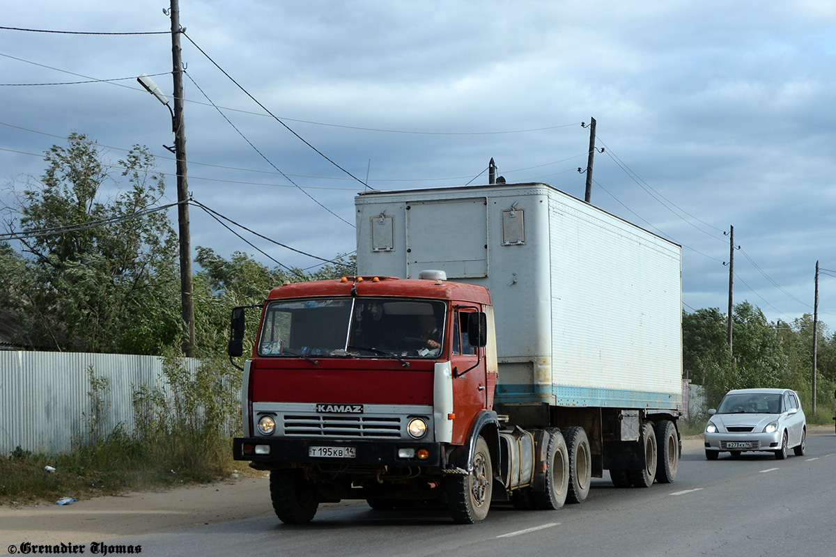 Саха (Якутия), № Т 195 КВ 14 — КамАЗ-5410