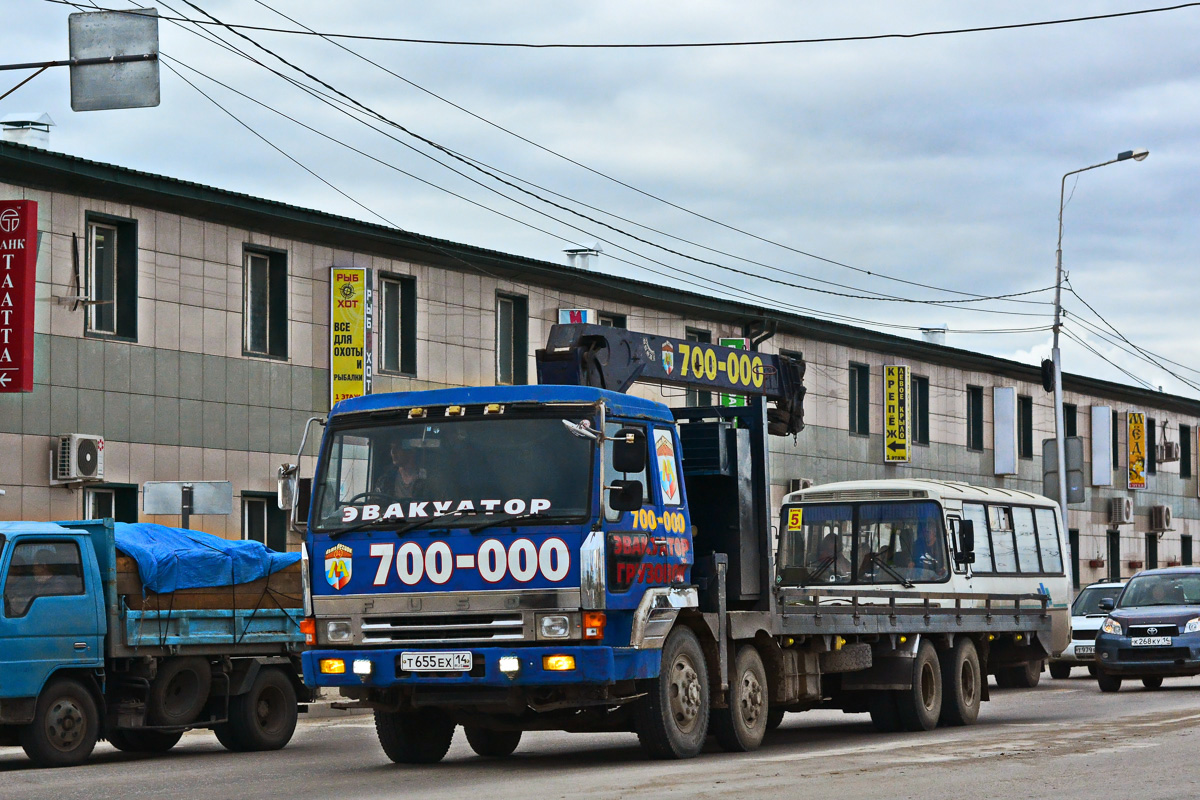 Саха (Якутия), № Т 655 ЕХ 14 — Mitsubishi Fuso The Great