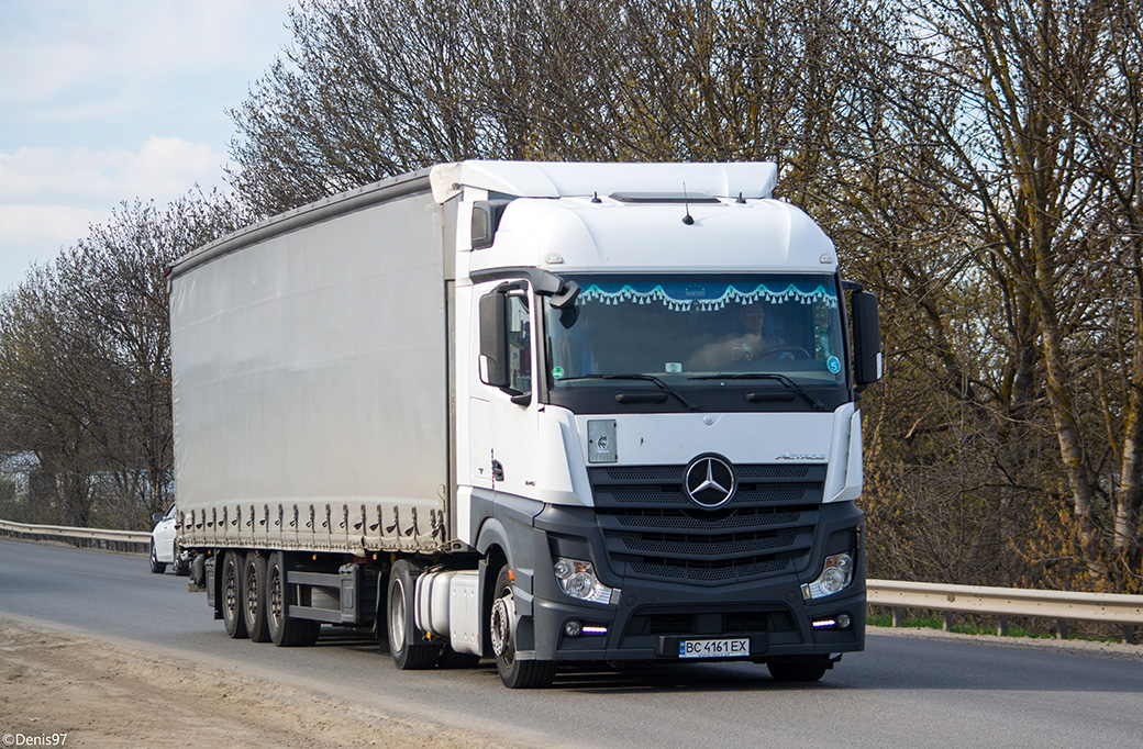 Львовская область, № ВС 4161 ЕХ — Mercedes-Benz Actros ('2011) 1845