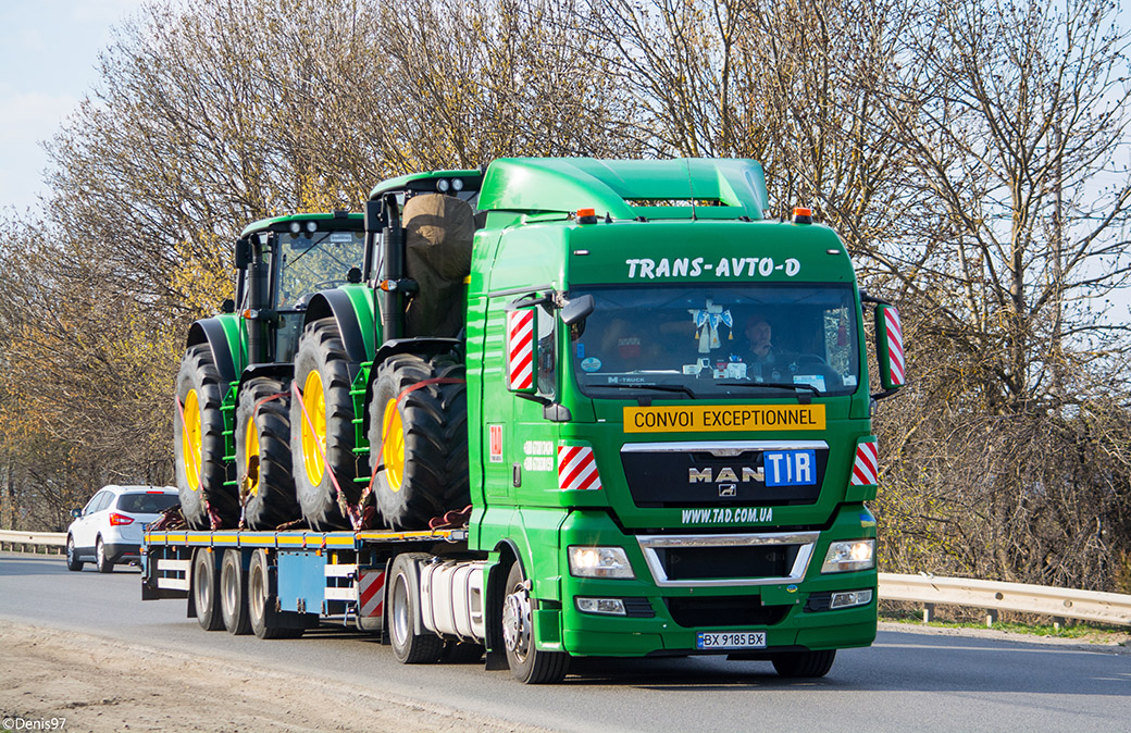 Хмельницкая область, № ВХ 9185 ВХ — MAN TGX ('2007) 18.440