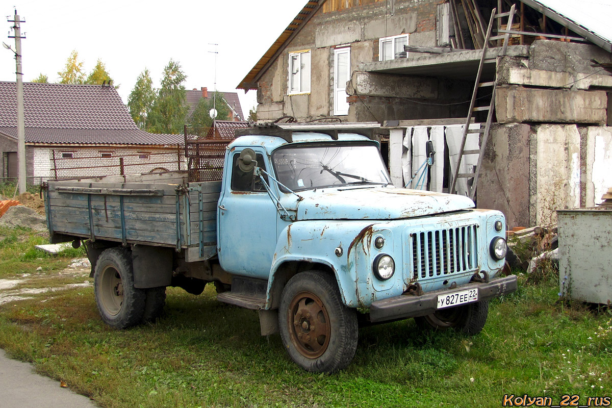 Алтайский край, № У 827 ЕЕ 22 — ГАЗ-52-04