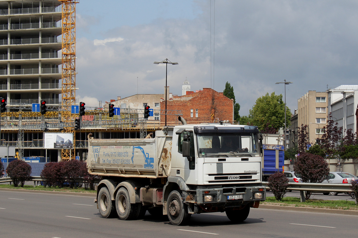 Литва, № JZJ 102 — IVECO EuroTrakker