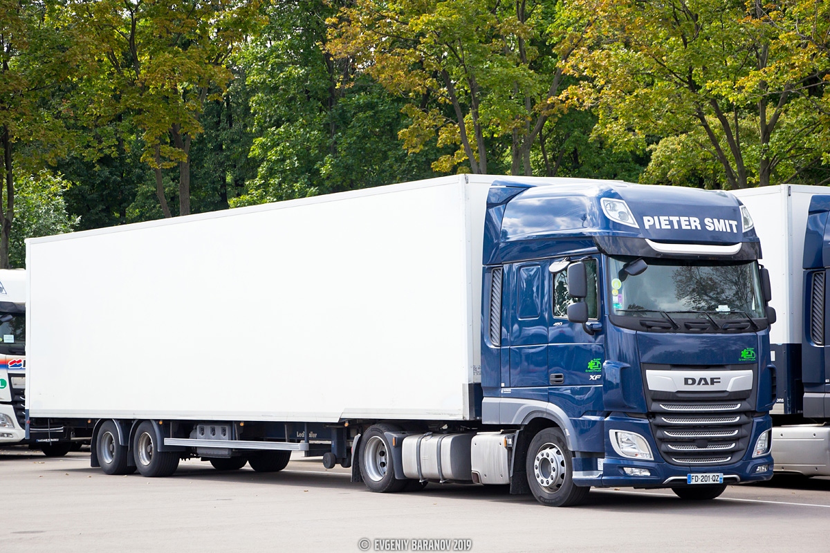 Франция, № FD 201 QZ — DAF XF Euro6 FT