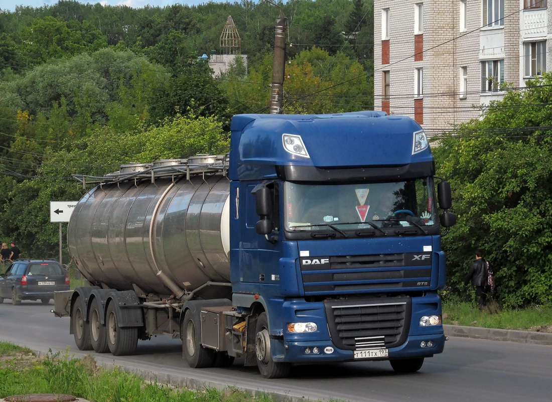 Москва, № Т 111 ТХ 197 — DAF XF105 FT