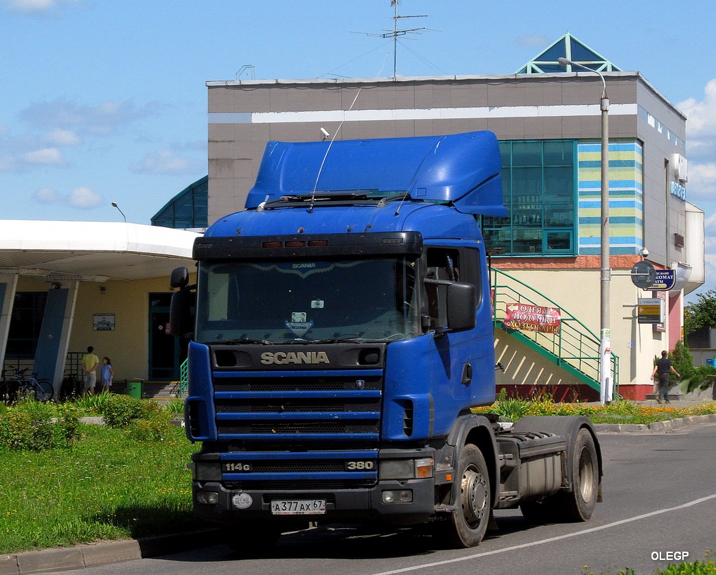 Смоленская область, № А 377 АХ 67 — Scania ('1996) R114G