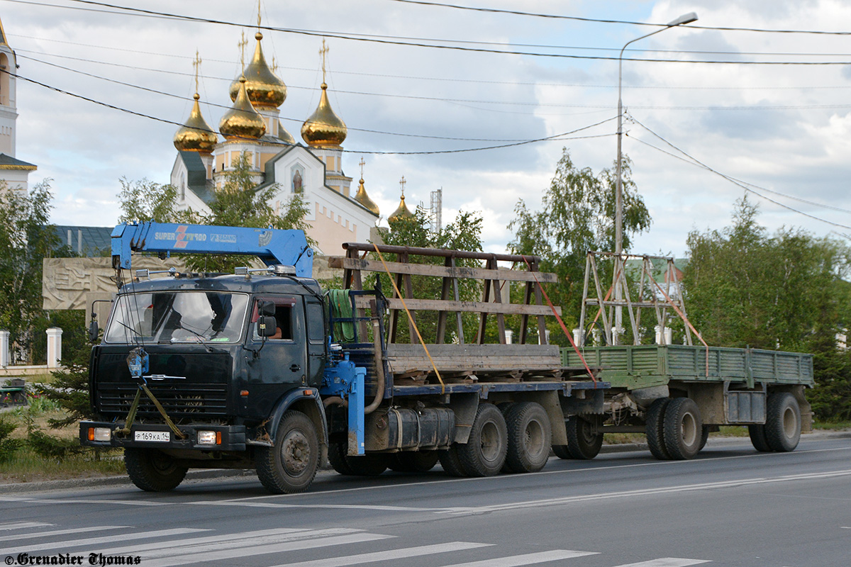 Саха (Якутия), № Р 169 КА 14 — КамАЗ-53215 [532150]