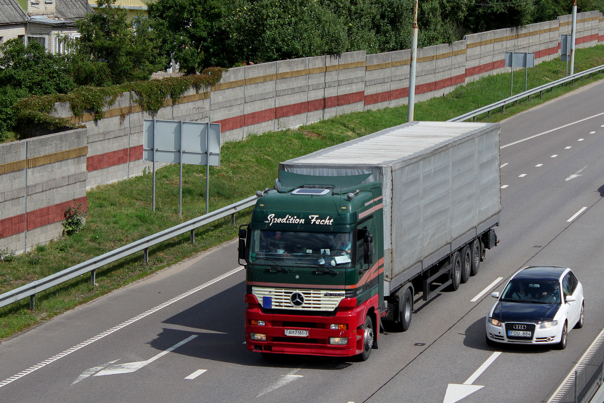 Минск, № АН 7161-7 — Mercedes-Benz Actros ('1997) 1843